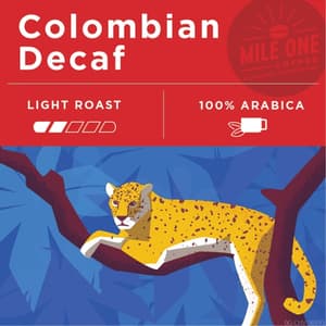 Mezcla de café descafeinado de Colombia